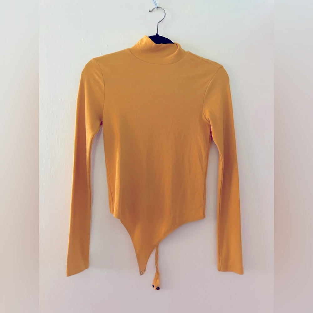 Women’s mock turtleneck bodysuit